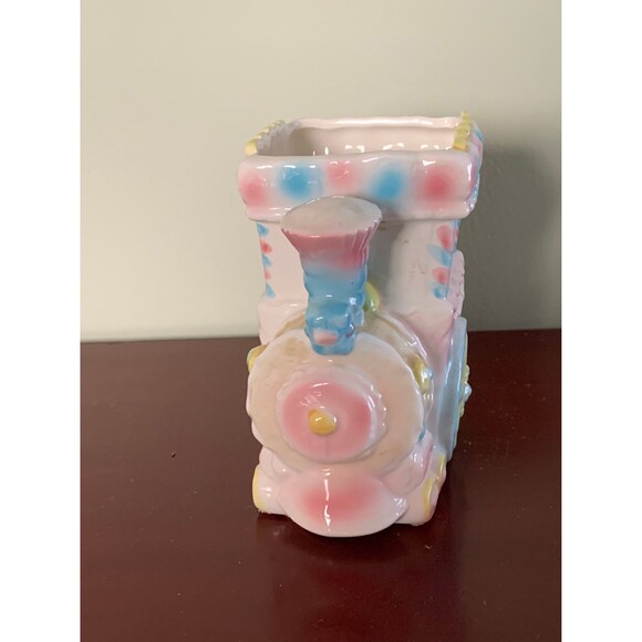 Retro train planter - nursery planter - pencil holder - Japan 5680 - Picture 2 of 10